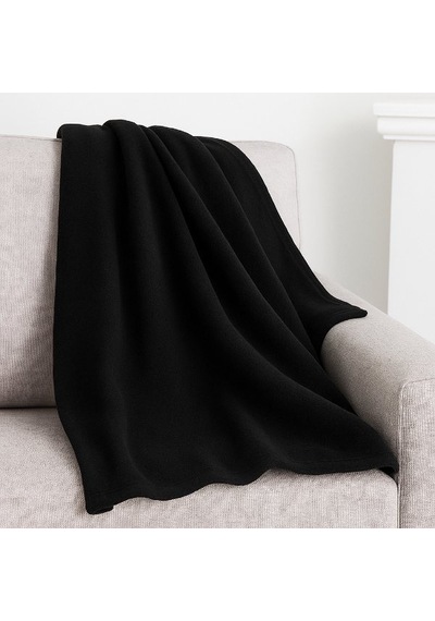 Çift Kişilik Yumuşak Polar Battaniye 180x210 Cm Rahatlık Sunar