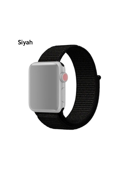 Ally Apple Uyumlu Watch 7-8 45 Mm, 6-5-4 44 Mm, Ultra 49 Mm, Sport Loop 3-2-1 42 Mm Kahverengi Kayış Kordon Mh-hs1573187563