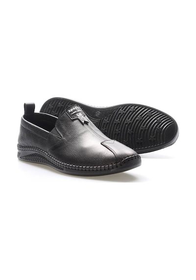 Fast Step Hakiki Deri Erkek Casual Ayakkabı 126ma308 Siyah