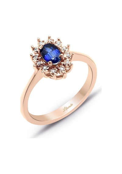 Rose Safir Pırlanta Yüzük