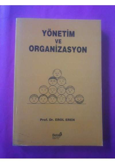 Yönetim ve Organizasyon 1996 Yılı Basım