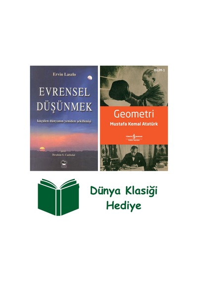 Evrensel Düşünmek + Geometri + Dünya Klasiği Hediye