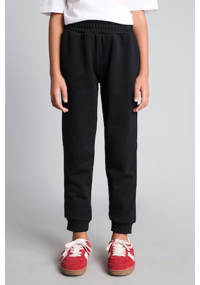 Defacto Jogger Fıt Esnek Belli Cepli Eşofman Altı Kız Çocuk Y1226a626aubk81 Siyah-bk81