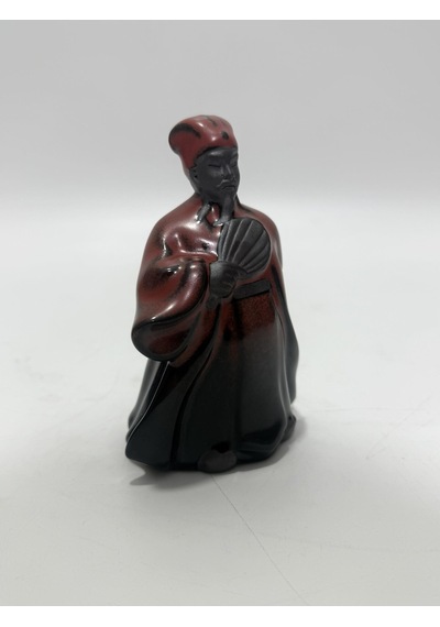 Zhuge Liang Seramik Çay Seremonisi Figürü