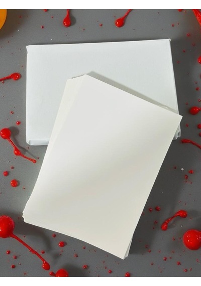 Beyaz Tek Kullanımlık Amerikan Servis Kağıdı 50 Adet 25x35cm 1,09375 Kg