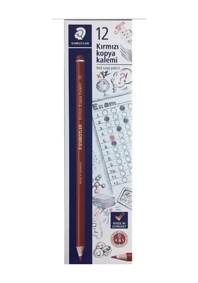 Staedtler Kopya Kalemı Kırmızı 12lı 13144-23l 124-Pembe
