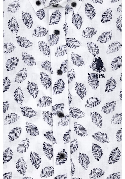 U.s. Polo Assn. Erkek Çocuk Lacivert Gömlek Desenli 50283890-vr033