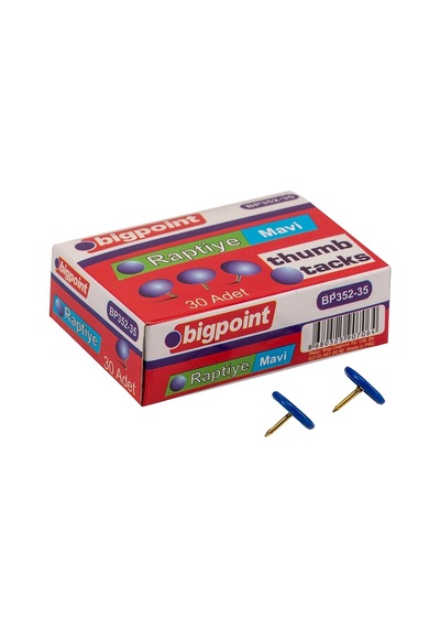 Bigpoint Renkli Raptiye Mavi 10'lu Kutu