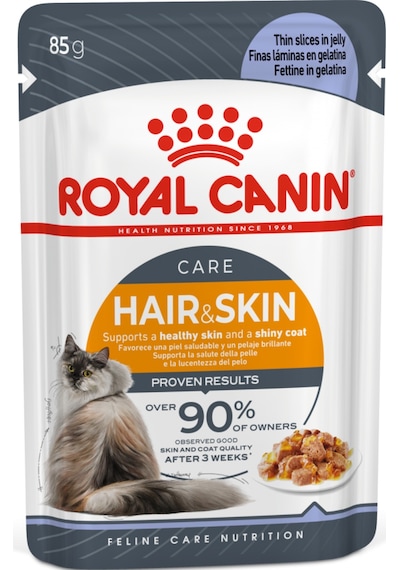 Royal Canin Hair & Skin Care Yetişkin Kedi Maması 12 x 85 G