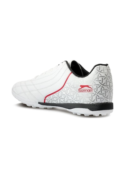 Slazenger HINO HS Erkek Halı Saha Beyaz - Siyah Futbol Ayakkabısı