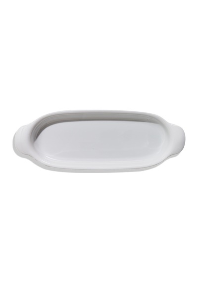 Pasabahce Organic Porselen Oval Fırın Kabı 41 Cm Beyaz - 1 Adet