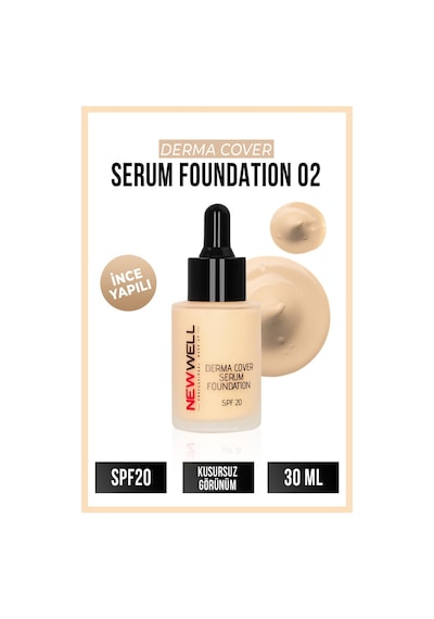 New Well Derma Cover Serum Foundation 02