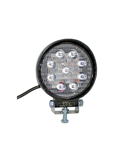 Tas 12-80v Çalışma Lambası Yuvarlak 9 Led 27w 112x35mm L1004 Tas 12-80v Çalışma Lambası Yuvarlak 9 Led 27w 112x35mm L1004