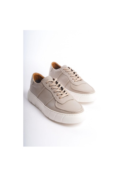Mubiano Hakiki Deri Erkek Spor Ayakkabı & Sneaker Nude -mbkry650-n Ten