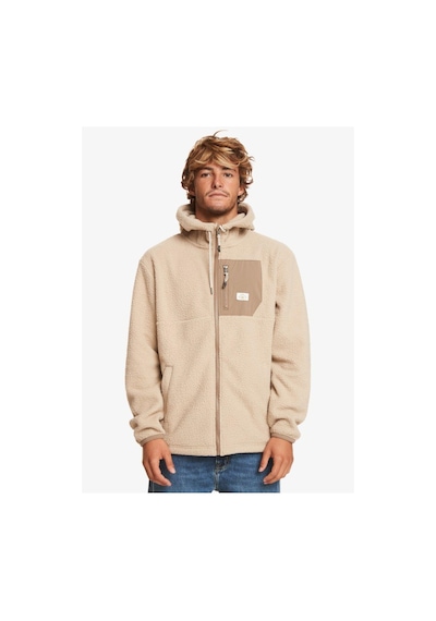 Quiksilver Clean Coasts Fz Solıd-3076 Plaza Taupe