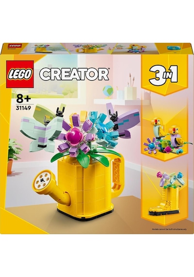 LEGO® Creator Sulama Kabında Çiçekler 31149 8+ Yaratıcı Oyuncak Yapım Seti - 420 Parça