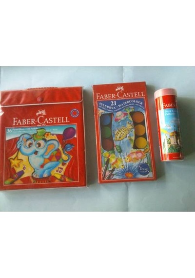 Boya Seti Faber Castel Pastel 36 Lı+sulu 21+kuru 36 Lı
