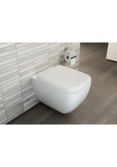VitrA Minimax A44788 Tuvalet Kağıtlığı, Kapaklı, Krom Çok Renkli