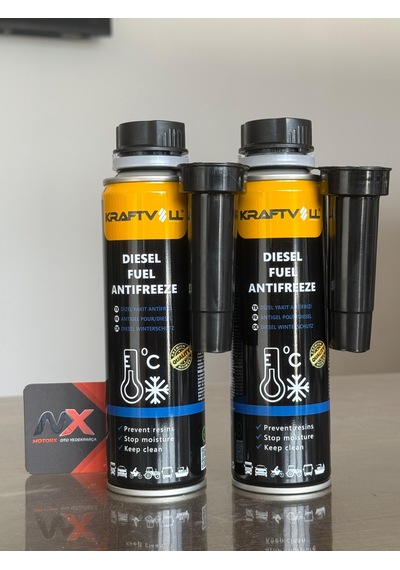 2 Adet Mazot Donma Önleyici Yakıt Antifrizi 300 Ml Set