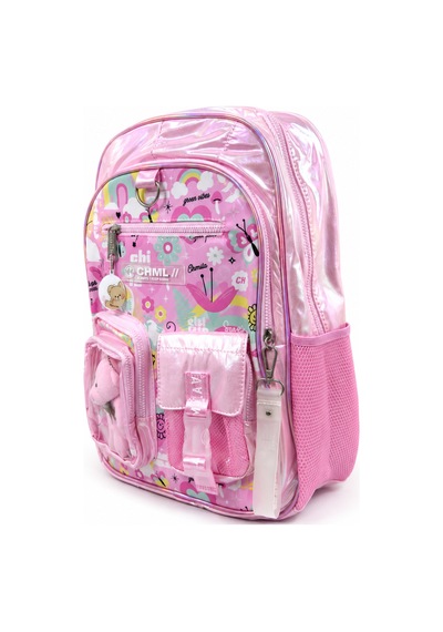 Chımola Toy New World Pembe Sırt Çantası 17"