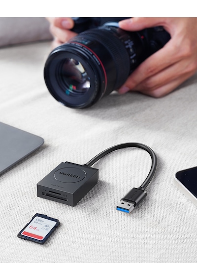 Ugreen 2-in-1 Usb 3.0 Sd/tf Kart Okuyucu, 20250