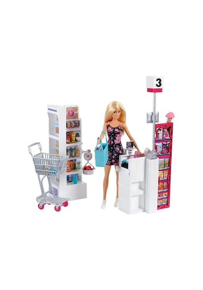 Barbie Supermarkette Oyun Seti  Frp01