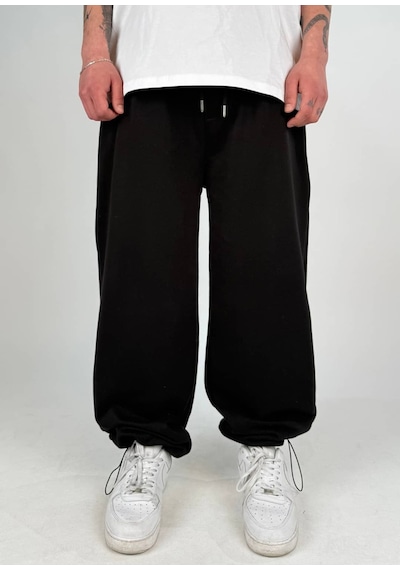Zaee Sakura Flow Baggy Eşofman Altı Siyah