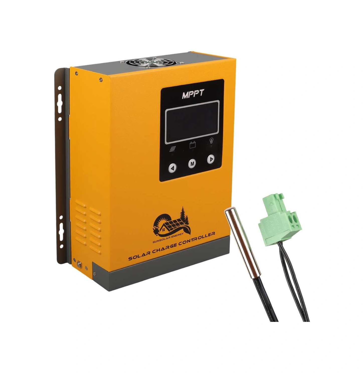 Sunsolar Mpk50 Mppt Solar Şarj Kontrol Cihazı 50a 12v 24v 36v 48v Otomatik 250v Maksimum Pv Lcd Ekranlı Rs485 Portlu