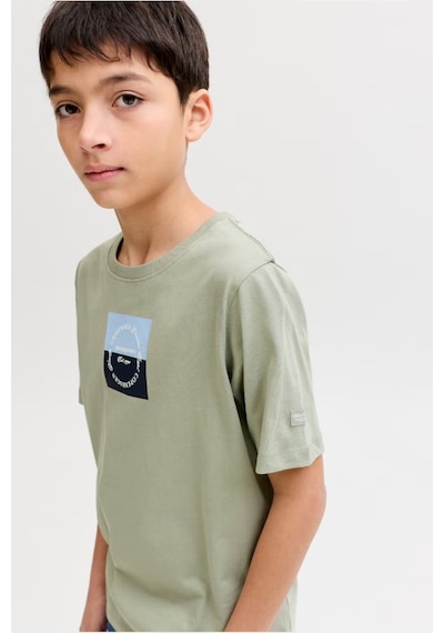 Jack & Jones Jorcatskills Çocuk Tişört YESIL