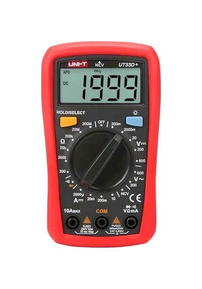 Unı-t Unı-t Ut33d+ 600v 10a Dijital Multimetre