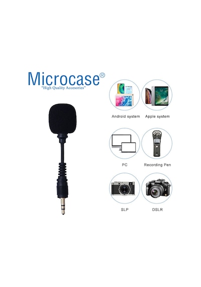 3.5 Mm 3 Boğum Mini Telefon Notebook Laptop Mikrofon Al2660