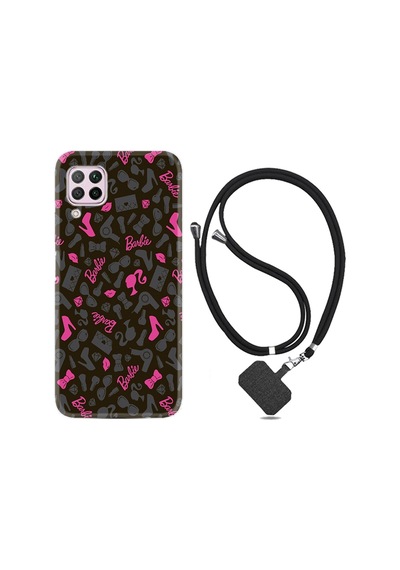 Huawei P40 Lite Kılıf Boyun Askılı Barbie And Shoes 1413