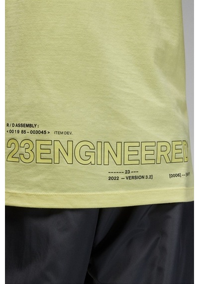 Nike Jordan 23 Engineered Erkek Sarı T-shirt