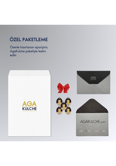 AgaKulche İAR 1 Gram (995) 24 Ayar Külçe Altın 5 Adet