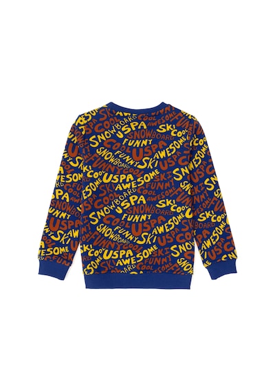 U.S. Polo Assn. Erkek Çocuk İndigo Bisiklet Yaka Sweatshirt 50293460-VR028