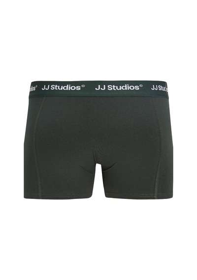 Jack & Jones Jacsoho Solid Erkek Boxer 3'lü Paket Pamuklu Rahat Siyah Jack & Jones Jacsoho Solid Erkek Boxer 3'lü Paket Pamuklu Rahat Siyah