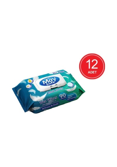 May Soft Islak Havlu 12 X 90 Adet