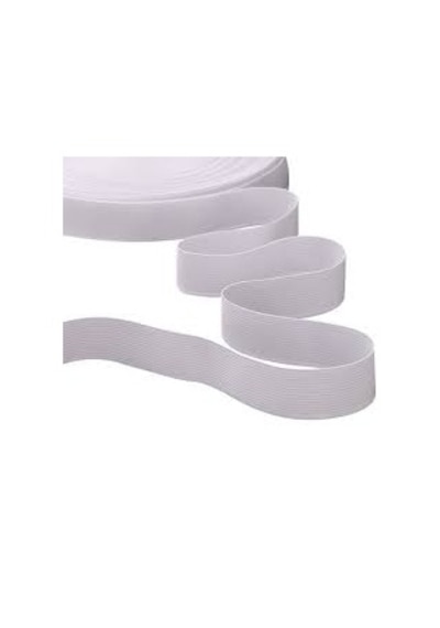 Çamaşır Don Etek Bel Paça Bebe Lastiği Yassı Yumuşak Bel Lastik 15 Metre Siyah-5 Cm