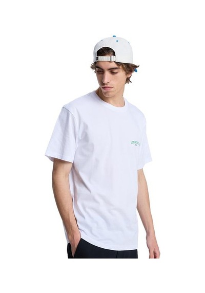 Quiksilver Tap In Erkek Beyaz Tişört
