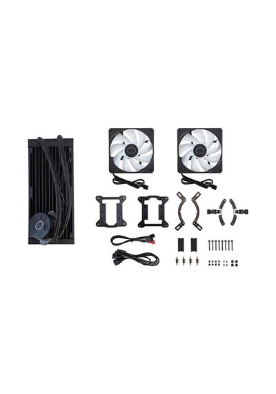 Coolermaster 240mm Core 240l Spectrum Mlw-d24m-a18ps-r1 Argb Sıvı Soğutmalı Am5-1851p İşlemci Fanı-213086