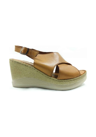 Marine Shoes Hakiki Deri Sandalet Taba 86 063-177 001