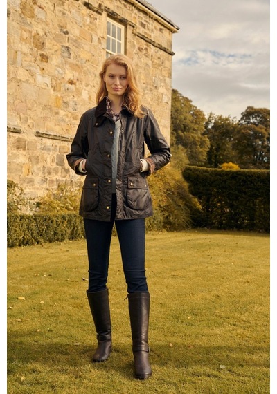 Barbour Beadnell Yağlı Ceket Ru52 Rustic