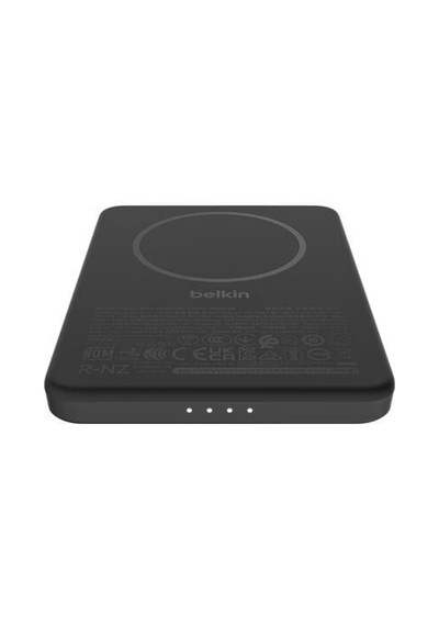 Belkin Bpd010hqbk Boostcharge 5.000 Mah Magsafe Uyumlu 15w Kablosuz Slim Powerbank - Siyah