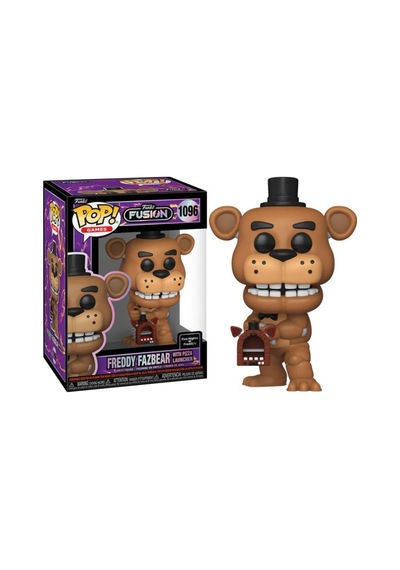 Pop Fusion Games Freddy Fazbear With Pizza Launcher No:1096