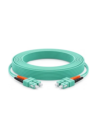 Alfafonet Sc/pc-sc/pc Multimode Om3 Dupleks 10 Metre Fiber Patch Cord