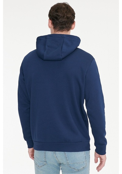 Ac&Co / Altınyıldız Classics Standart Fit Normal Kesim Kapüşonlu Kanguru Cepli Pamuklu Erkek Sweatshirt - Lacivert Ac&Co / Altınyıldız Classics Standart Fit Normal Kesim Kapüşonlu Kanguru Cepli Pamuklu Erkek Sweatshirt - Lacivert