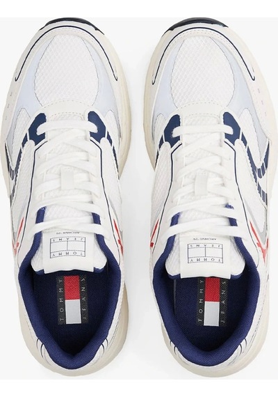 Tommy Hilfiger Erkek Kalın Taban Çok Renkli Sneaker Çok Renkli