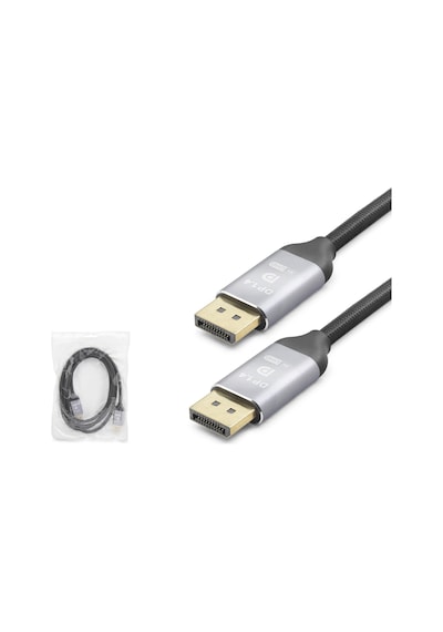 Displayport Kablo 8k 144 Hz 1.8 M - Siyah Hdx7871