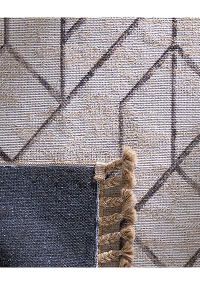 Urbain Halı - Beyaz - 80x150 Cm 8684427334843 Çok Renkli