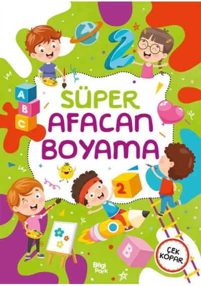 Süper Afacan Boyama Kitabı